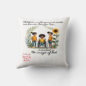 特別支援児童の育成装飾用クッション クッション (裏面)