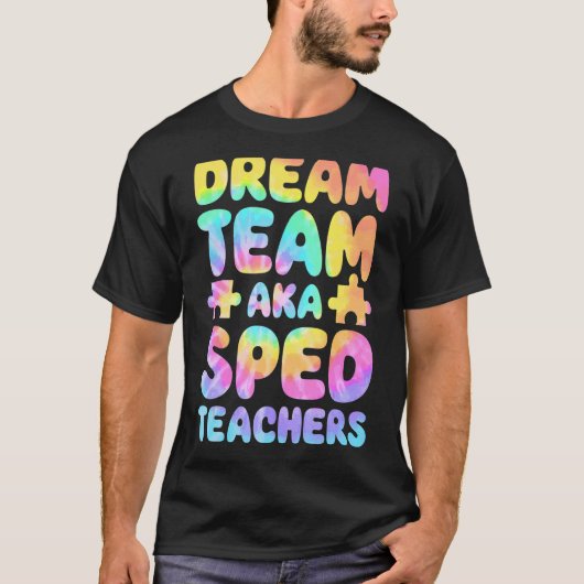 特別支援学級のドリームチーム Tシャツ (正面)