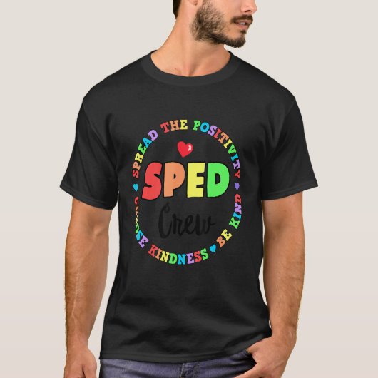 特別支援学級担任 PARA 特別支援教育クルー SPE Tシャツ (正面)