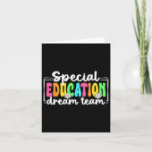 特別支援教育のドリームチームが学校に復帰 特別支援教育 カード (正面)