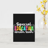 特別支援教育のドリームチームが学校に復帰 特別支援教育 カード (黄色い花)