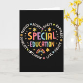 特別支援教育チーム ドリームチーム 特支 教師 AP カード (黄色い花)