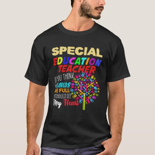 特別支援教育士 SPED Squad 特別 Tシャツ (正面)