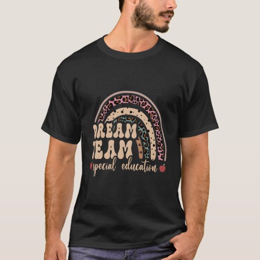特別教育ドリームチームSPED先生ボホライ Tシャツ (正面)