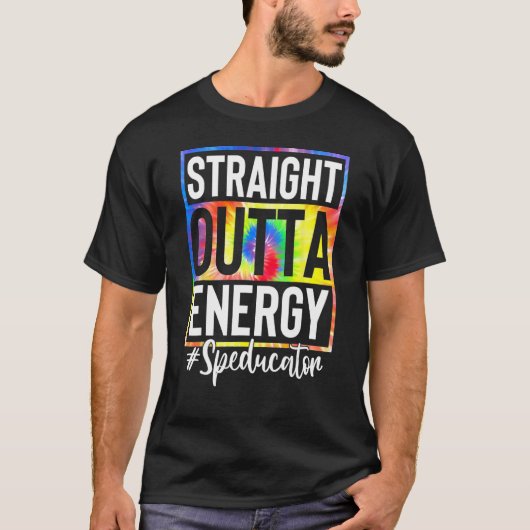 特別教育先生ストレートアウトタエナジーTe Tシャツ (正面)