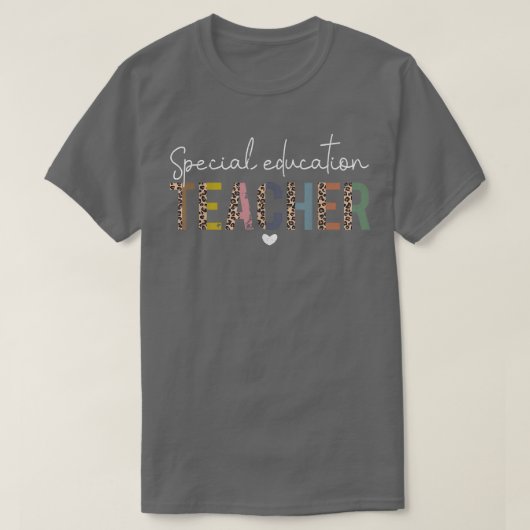特別教育先生スペードSPEDヒョウBOH Tシャツ (デザイン正面)