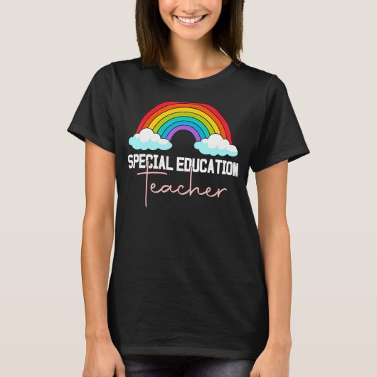 特別教育先生スペードSPEDレオパードライ Tシャツ (正面)