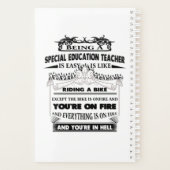 特別教育先生プランナーが女性に贈り物男性 プランナー手帳 (裏面)