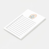 特別教育先生レトロカラーズボホレインボ ポストイット (アングル)