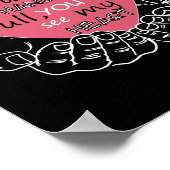 特別教育先生全ハート先生 ポスター (角)