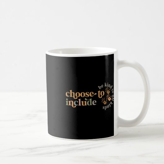 特別教育先生自閉症を含める コーヒーマグカップ (右)