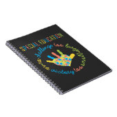 特別教育先生自閉症啓発パズル ノートブック (右側)