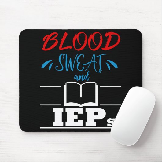 特別教育先生自閉症IEPギフトおもしろいー マウスパッド (マウス)