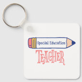 特別教育先生鉛筆デザイン キーホルダー (正面)