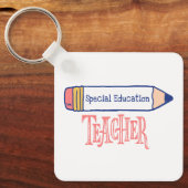 特別教育先生鉛筆デザイン キーホルダー (正面)