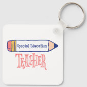 特別教育先生鉛筆デザイン キーホルダー (裏面)