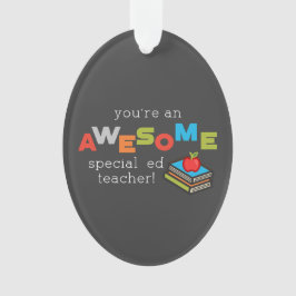 特別教育先生鑑賞日素晴らし オーナメント