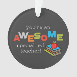 特別教育先生鑑賞日素晴らし オーナメント