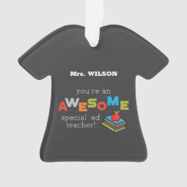 特別教育先生鑑賞日素晴らし オーナメント