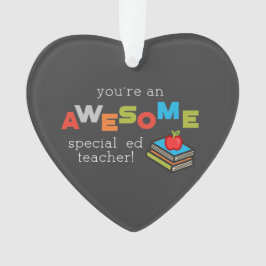 特別教育先生鑑賞日素晴らし オーナメント