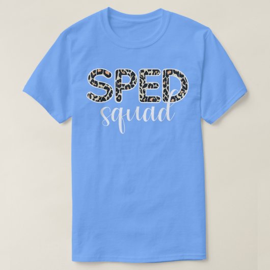 特別教育分担教員かわいい特別教育Ed, SP Tシャツ (デザイン正面)