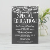 特別教育卒業党招待状 招待状 (スタンド正面)