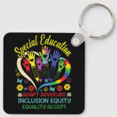 特別教育感動的先生教えSPED キーホルダー (裏面)