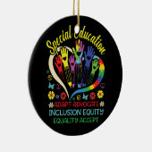 特別教育感動的先生教えSPED セラミックオーナメント (右)