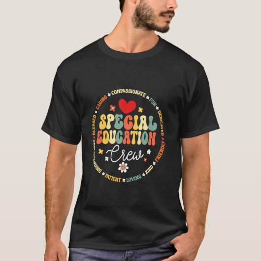 特別教育者特別教育先生特別教育 Tシャツ (正面)