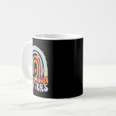 特別教育自閉症意識先生包括性 コーヒーマグカップ (正面左)