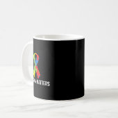 特別教育自閉症意識先生包括性 コーヒーマグカップ (正面左)