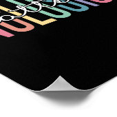 特別教育自閉症意識先生包括性 ポスター (角)