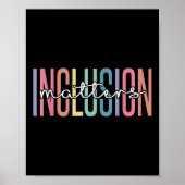 特別教育自閉症意識先生包括性 ポスター (正面)