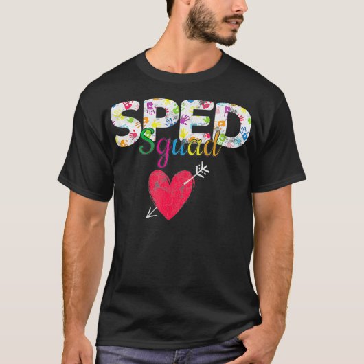 特別教育SPEDチーム Tシャツ (正面)