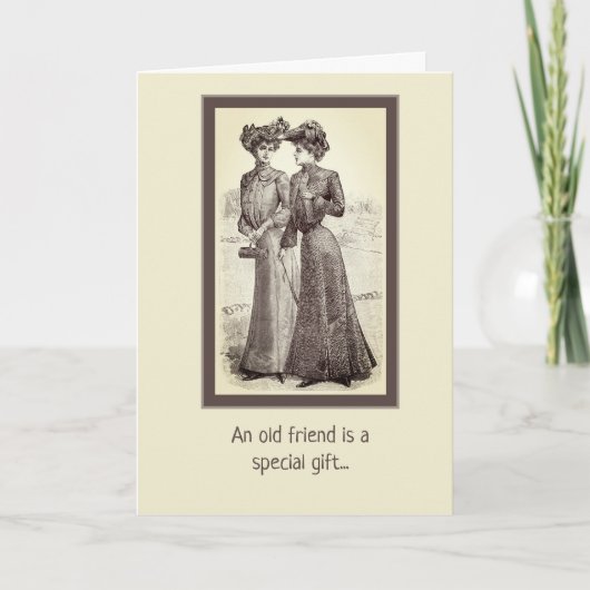 特別旧友グリーティングカード カード (正面)