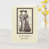 特別旧友グリーティングカード カード (黄色い花)