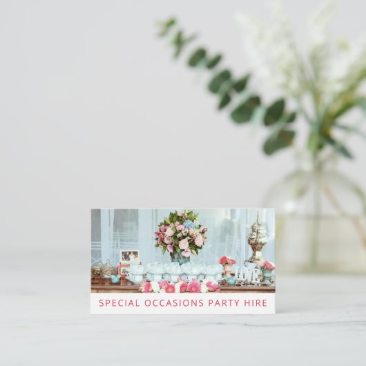 特別機会パーティー供給イベント採用 名刺 (スタンド正面)