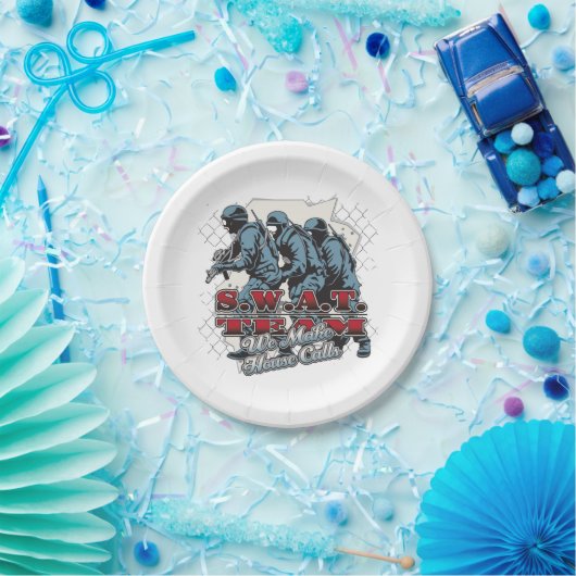 特別機動隊の往診 ペーパープレート (パーティー)