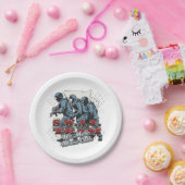 特別機動隊の往診 ペーパープレート (パーティー)