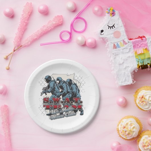特別機動隊の往診 ペーパープレート (パーティー)