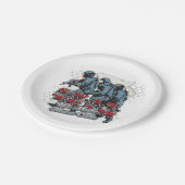 特別機動隊の往診 ペーパープレート (アングル)