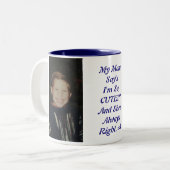 特別注文のカスタム11ozのツートーンマグの完全なギフト ツートーンマグカップ (正面左)