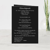 特別注文プログラムカードウェイDtruth Dlife カード (裏面)