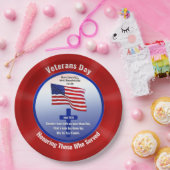 特別注文退役軍人日紙プレート ペーパープレート (パーティー)