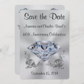 特別注文60周年記念招待状サンドラ 招待状 (正面/裏面)