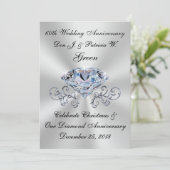 特別注文60周年記念招待状パット 招待状 (スタンド正面)