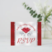 特別注文 ルビー, 40th 返信カード, アリス 招待状 (スタンド正面)