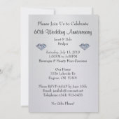 特別注文 60周年 招待状 (裏面)