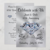 特別注文 60周年 招待状 (正面/裏面)