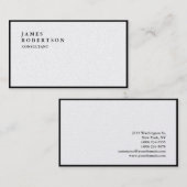 特別独占的プレーントレンディー 名刺 (正面/裏面)